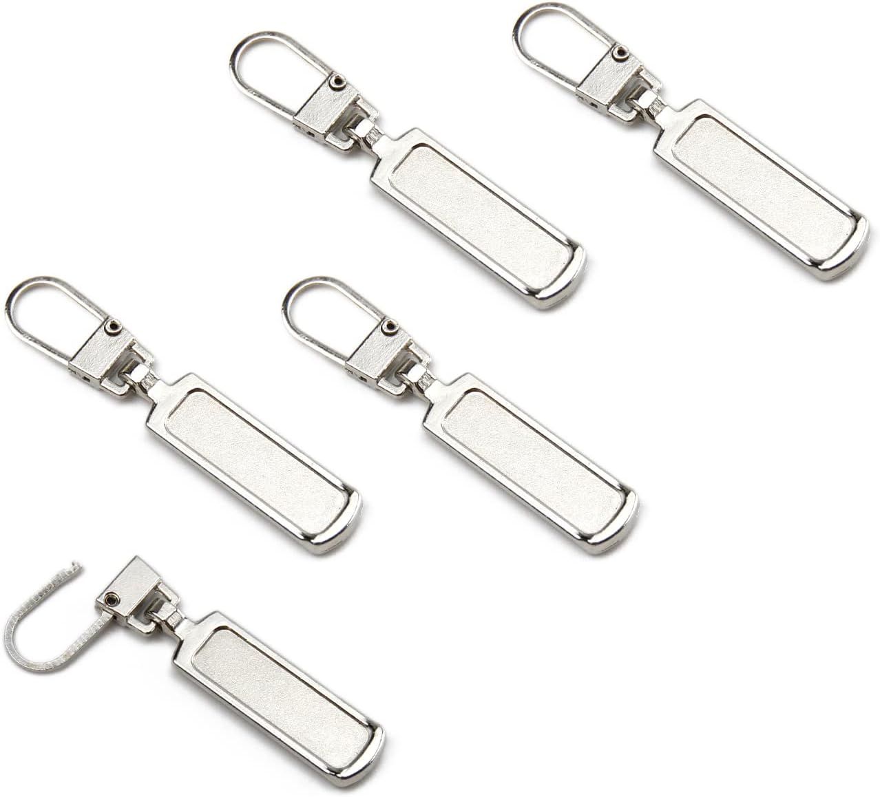 Metal Zipper Pull Replacement for Small Holes
