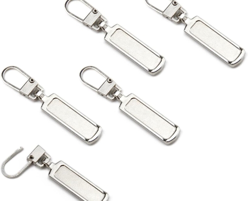 Metal Zipper Pull Replacement for Small Holes