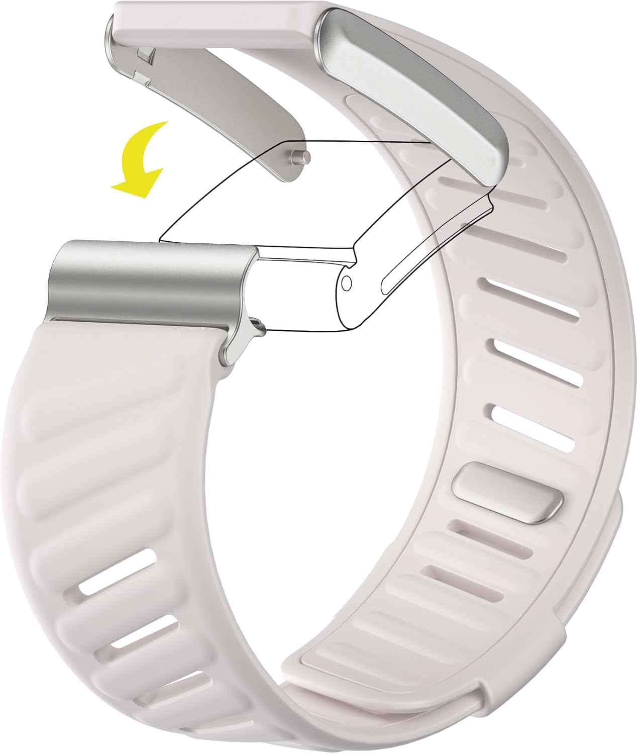 Comfort Durable Silicone Wristband Compatible with WHOOP 4.0 Band