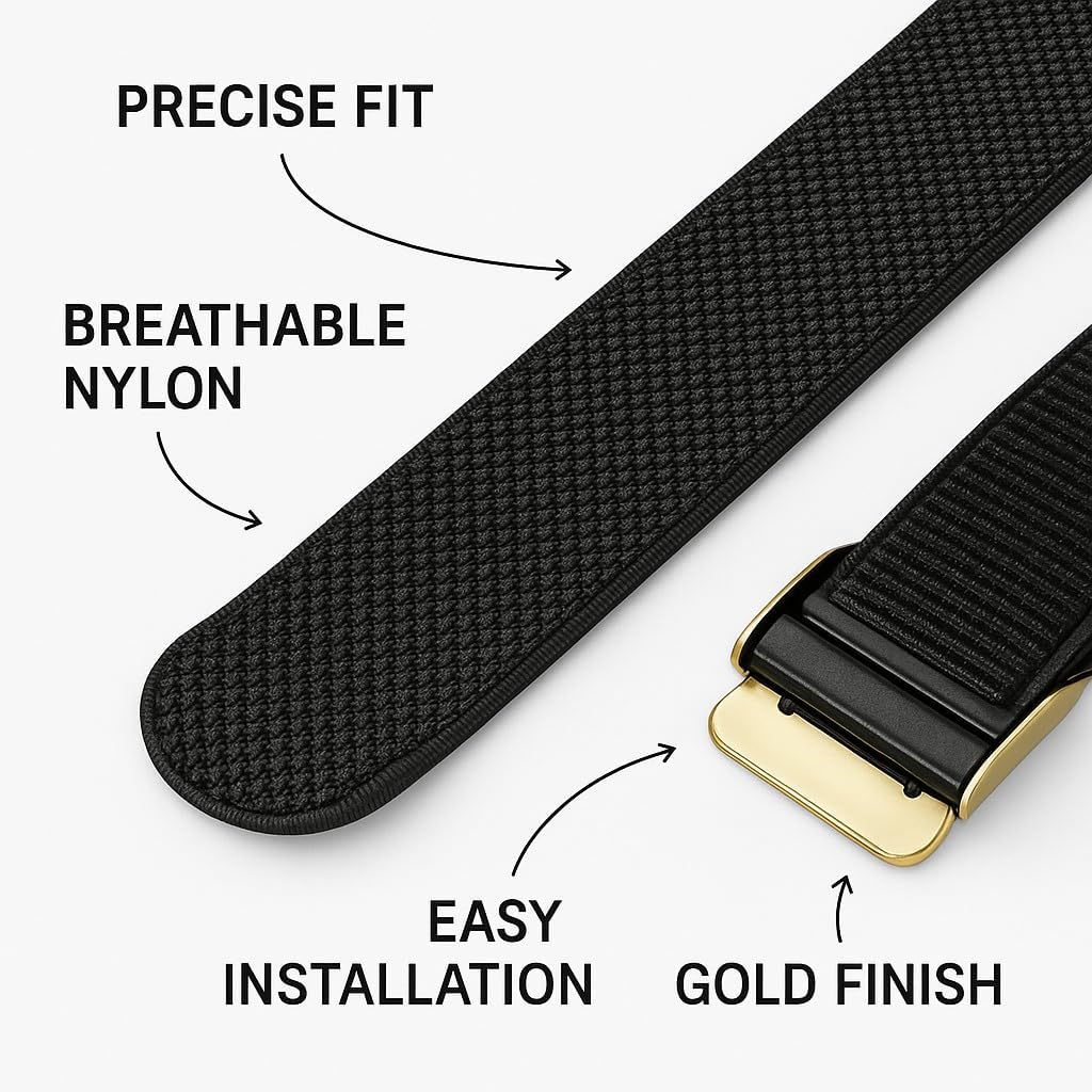 Premium Nylon Sport Band Compatible with WHOOP 4.0