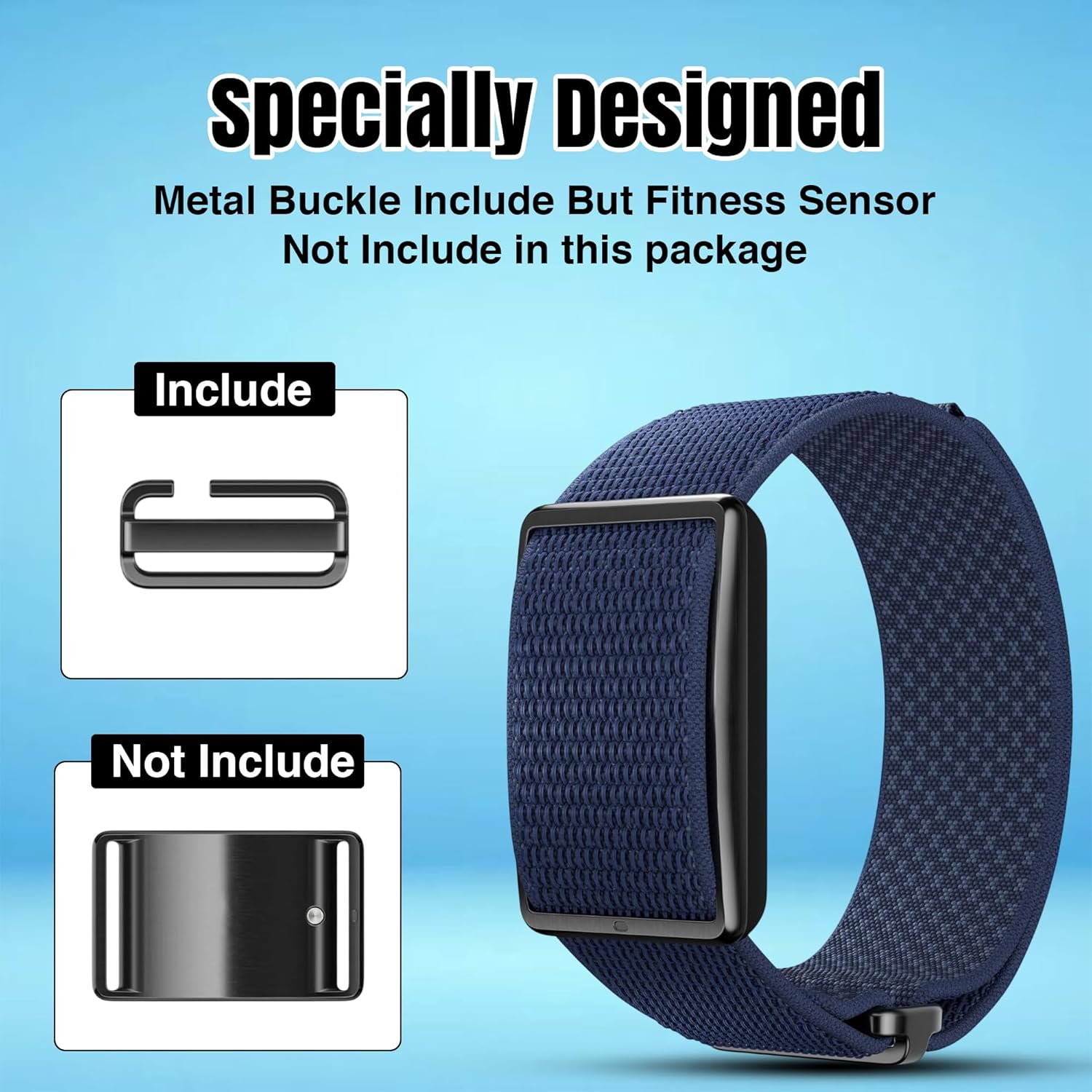 Breathable Nylon Replacement Watch Band Compatible with Polar Loop – Lightweight