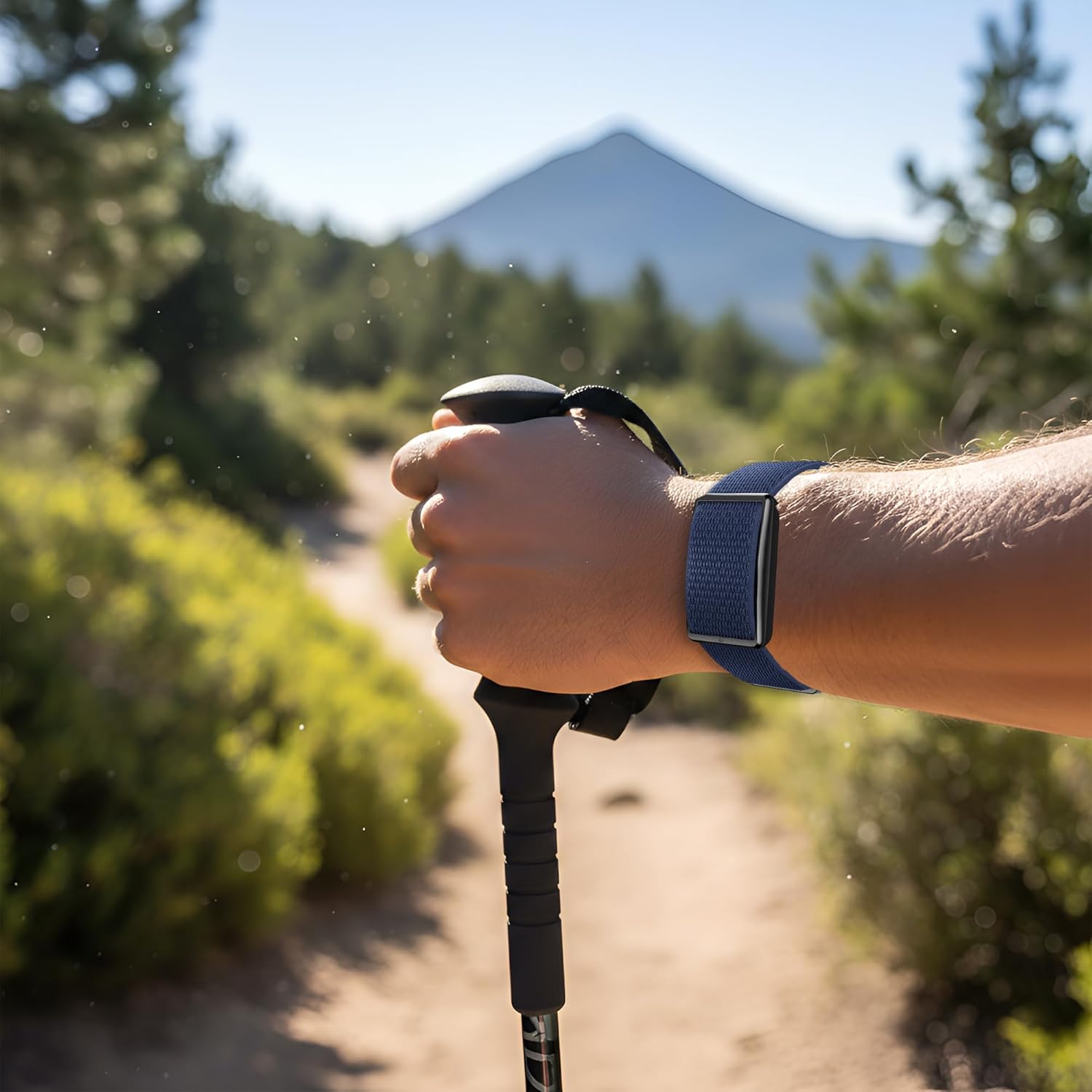 Breathable Nylon Replacement Watch Band Compatible with Polar Loop – Lightweight