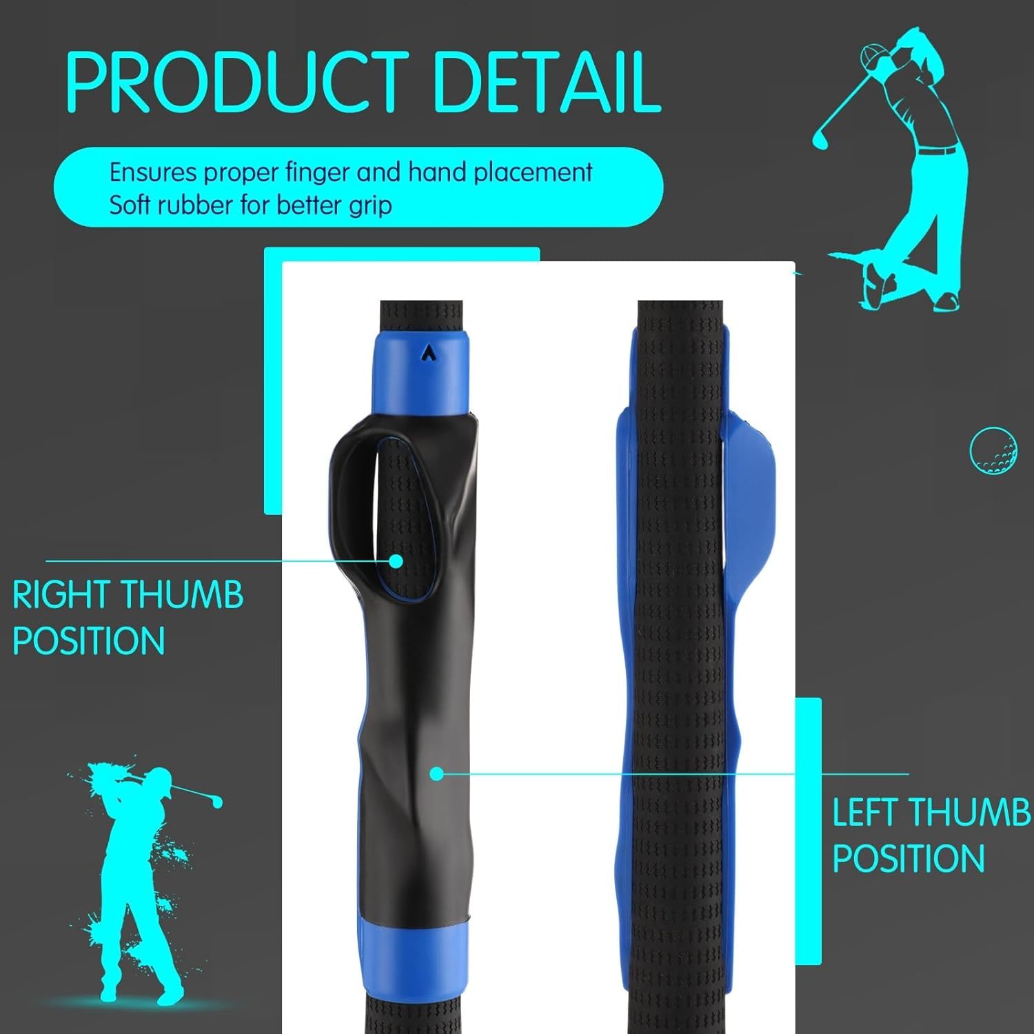 4 Pcs Golf Grip Trainer