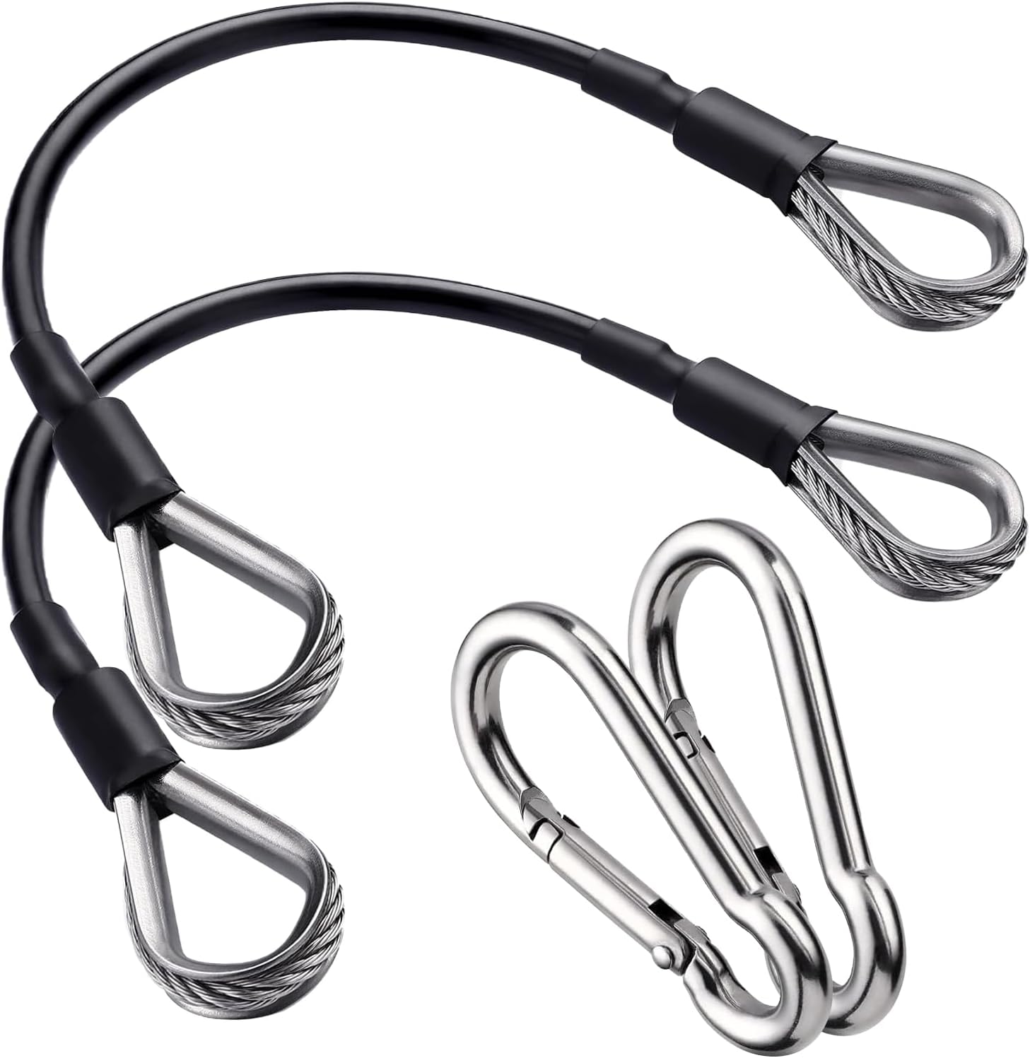 2PCS Gym Cable Extension