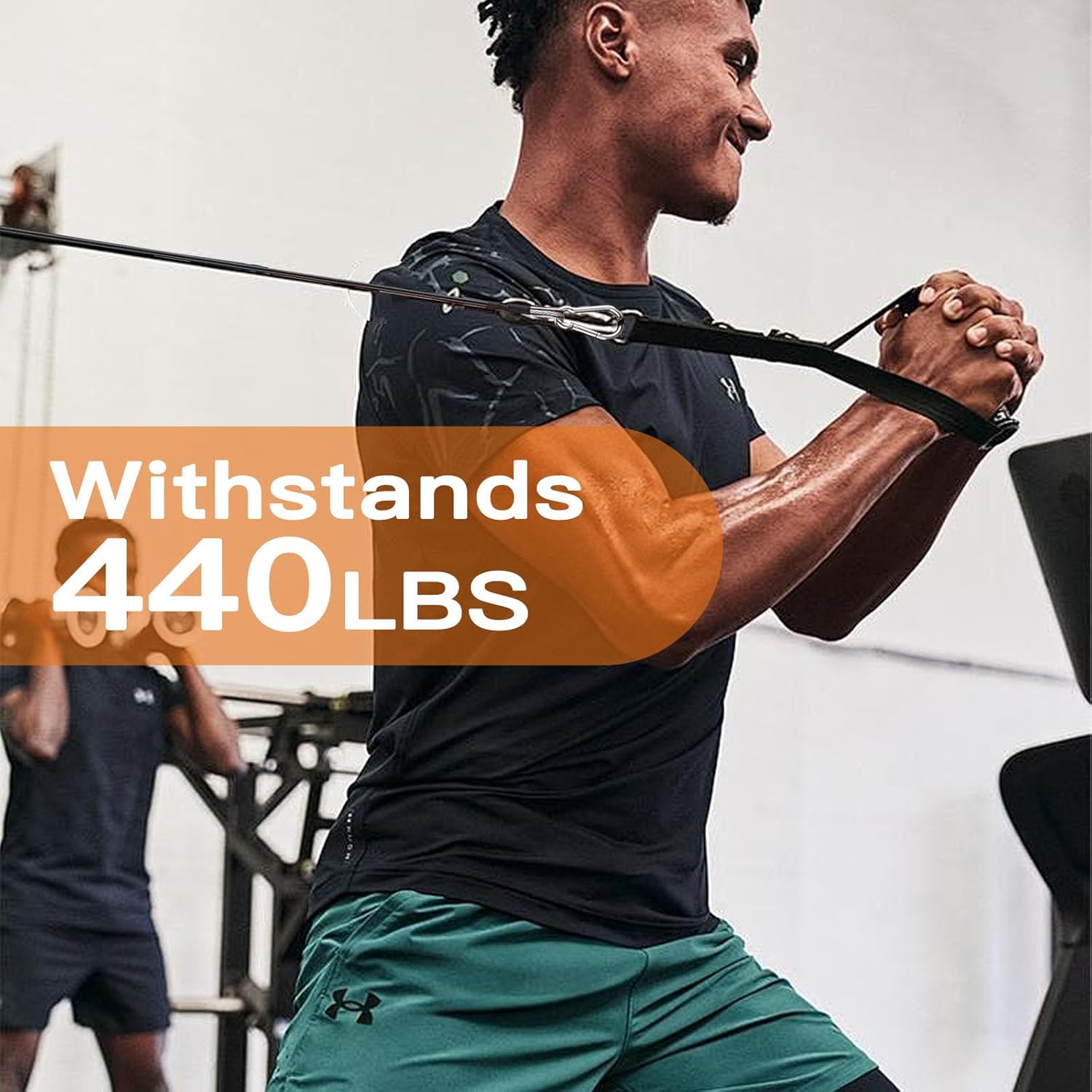 2PCS Gym Cable Extension