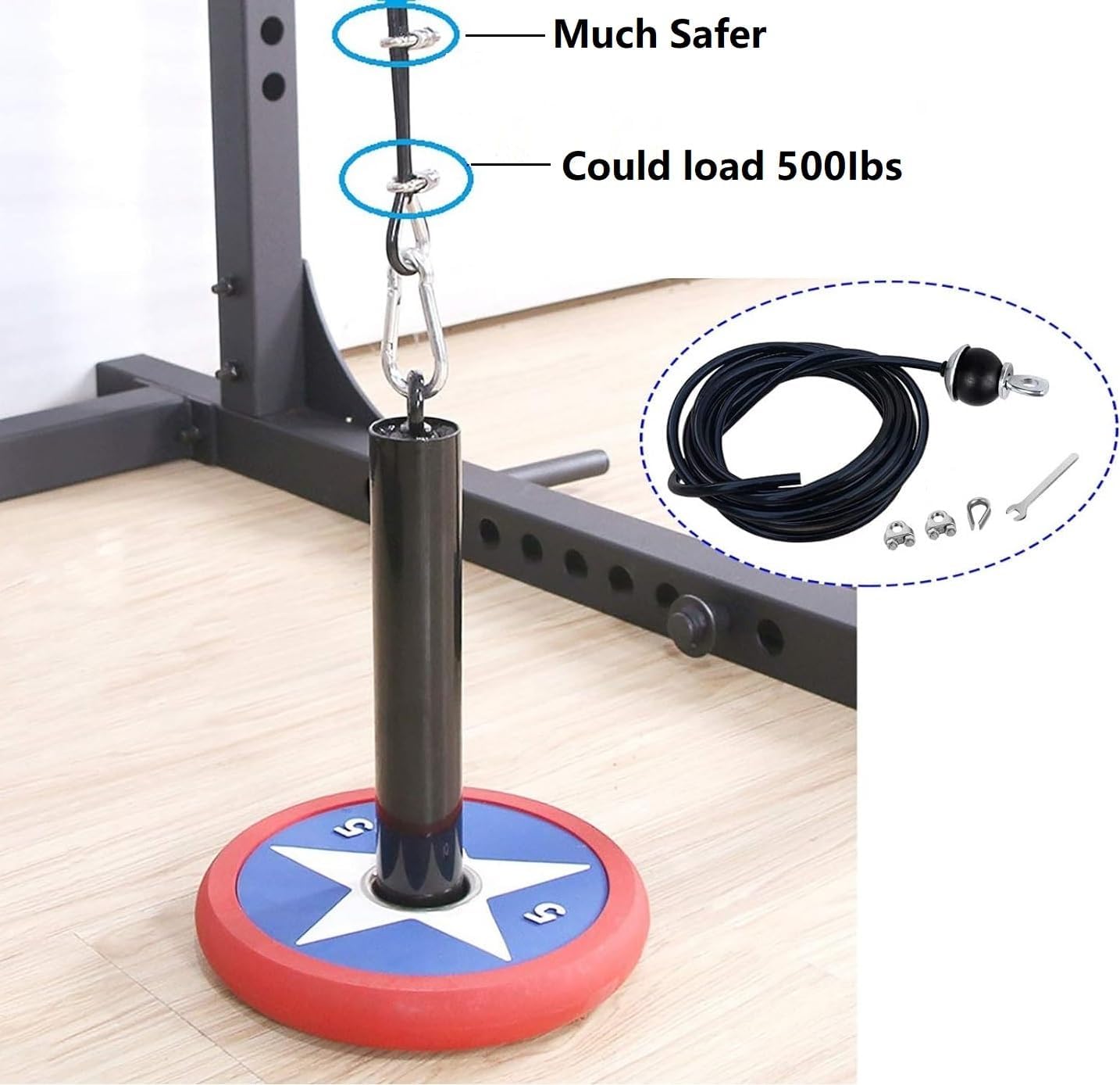 Adjustable Fitness Pulley Cable