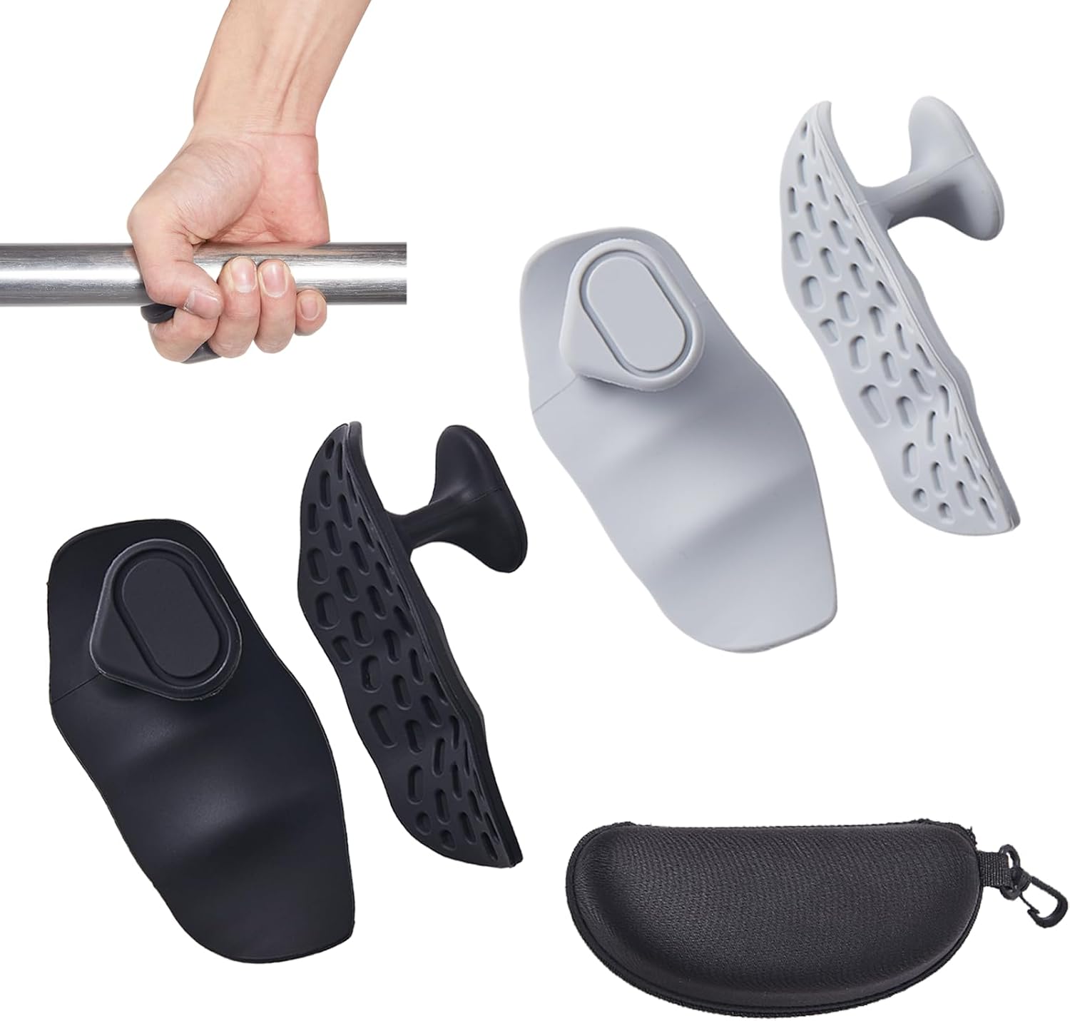 Anti-Slip Workout Rubber Weight Grips