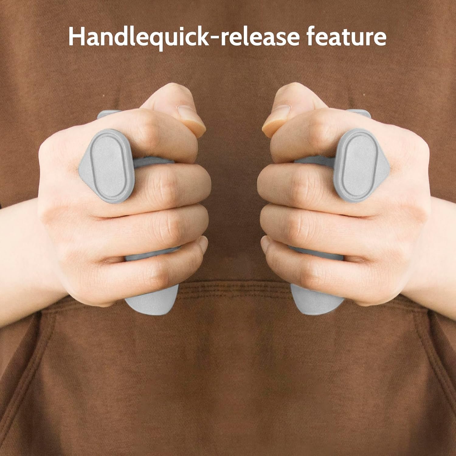 Weight Lifting Grips - Rubber Anti-Slip Workout Grips