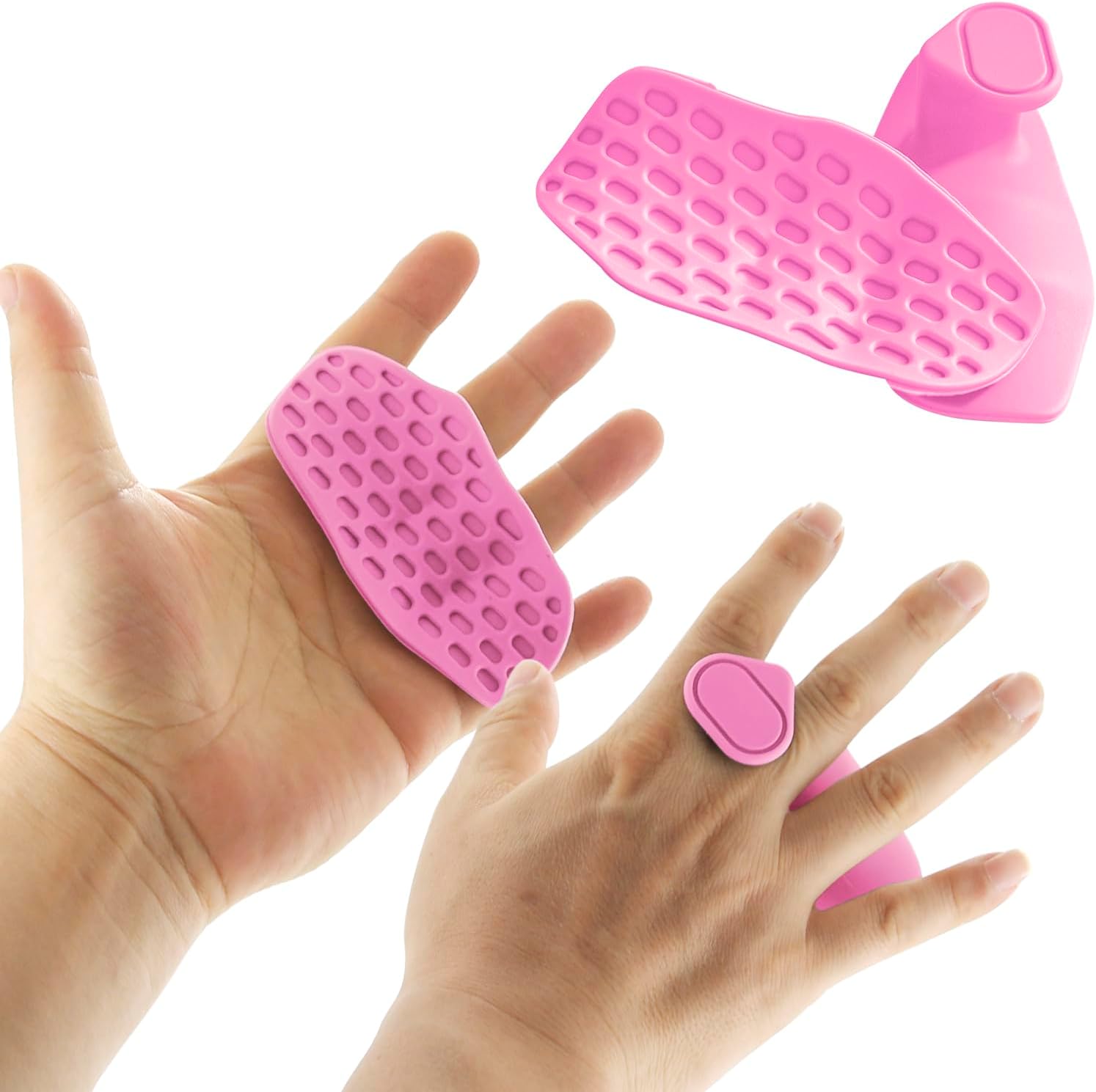 Weight Lifting Grips - Rubber Anti-Slip Workout Grips
