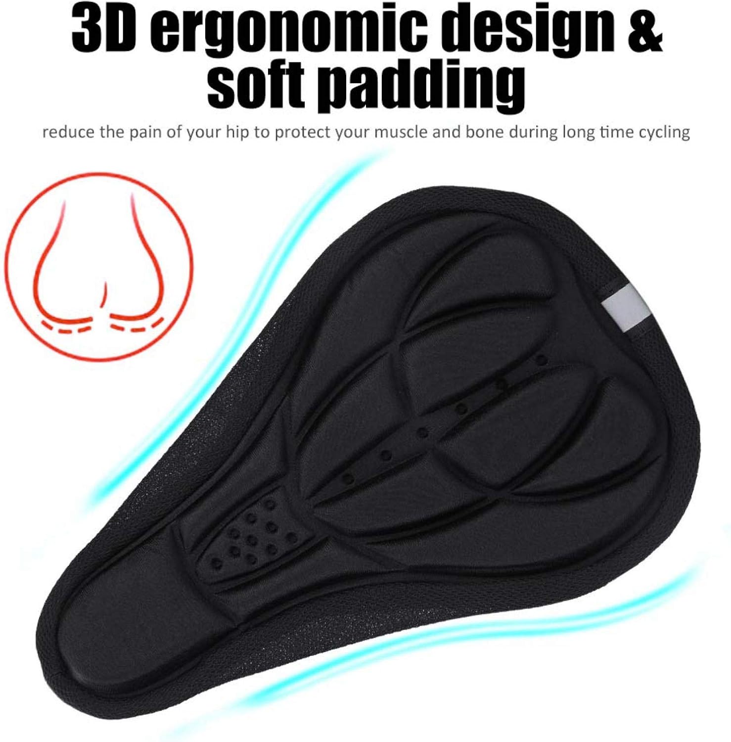 Petluno Bike Seat Cushion Cover