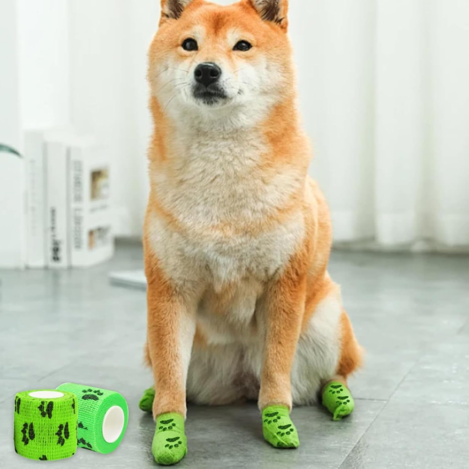 4 Rolls Pet Self Adhesive Bandage