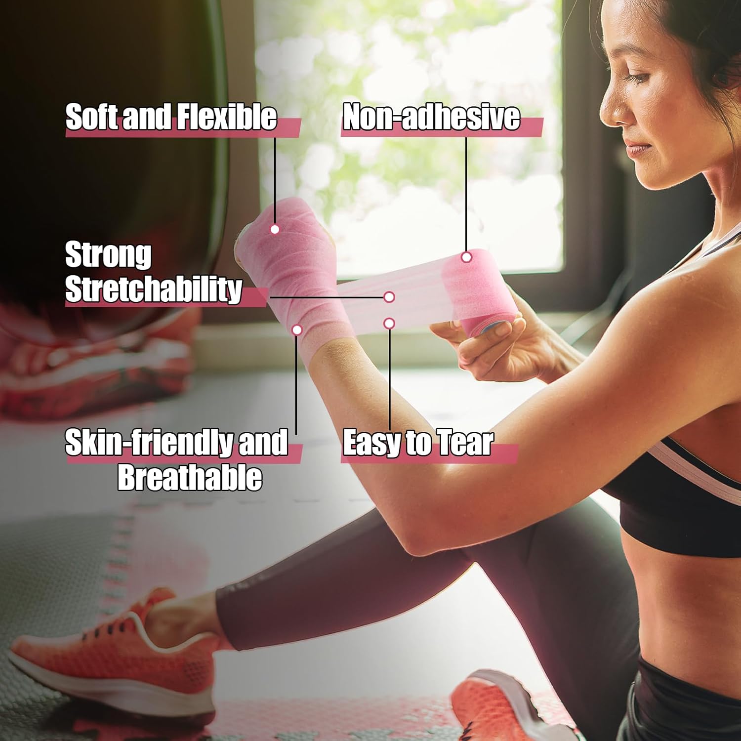 4 Pack Pre Wrap Athletic
