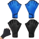 2 Pairs Swimming Gloves Swim Training Gloves Neoprene Gloves Webbed Fitness Water Resistance Training Gloves for Swimming Diving with Wrist Strap 2 Pairs Swimming Gloves Swim Training Gloves Neoprene Gloves Webbed Fitness Water Resistance Training Gloves for Swimming Diving with Wrist Strap