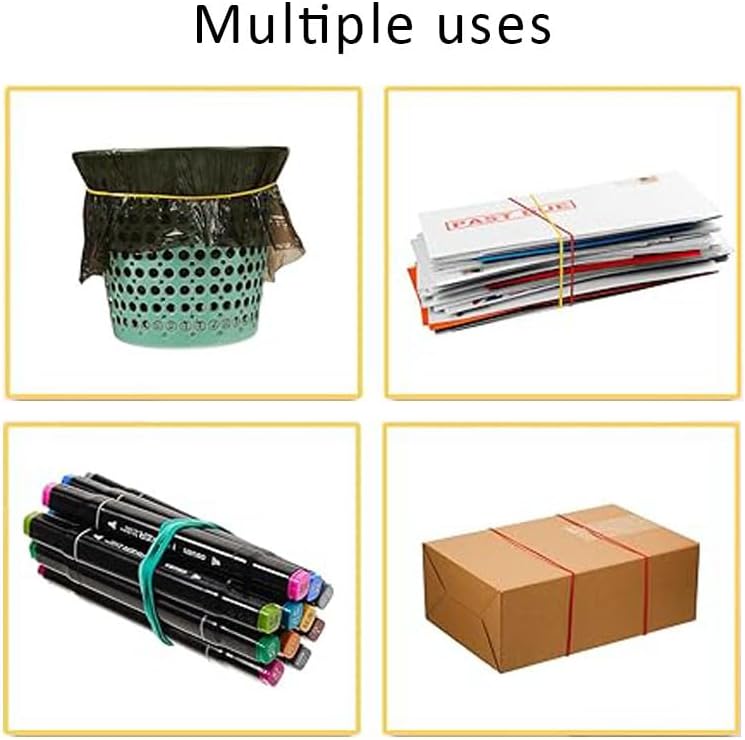 120 Pcs Large Rubber Bands Heavy Duty