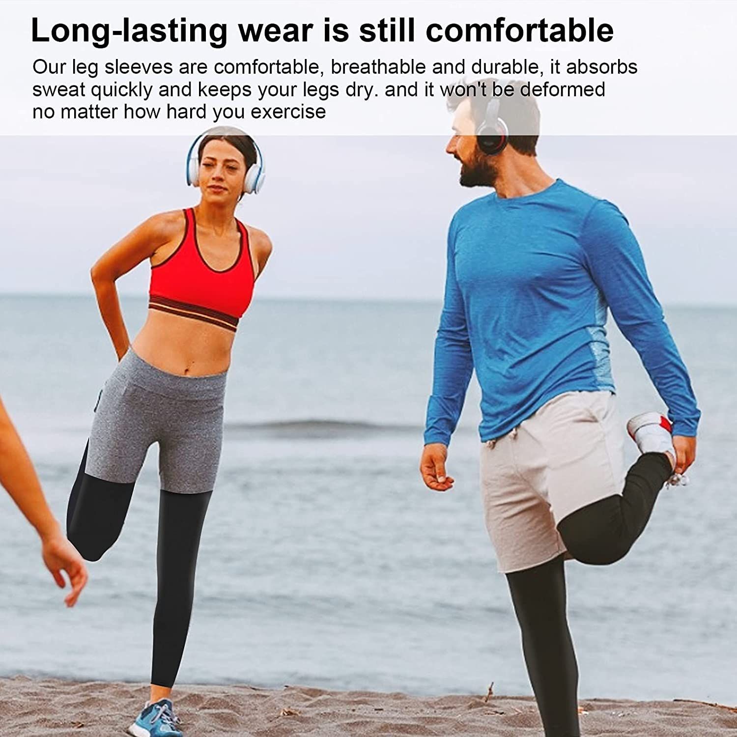 4 Pieces Sports Leg Sleeves