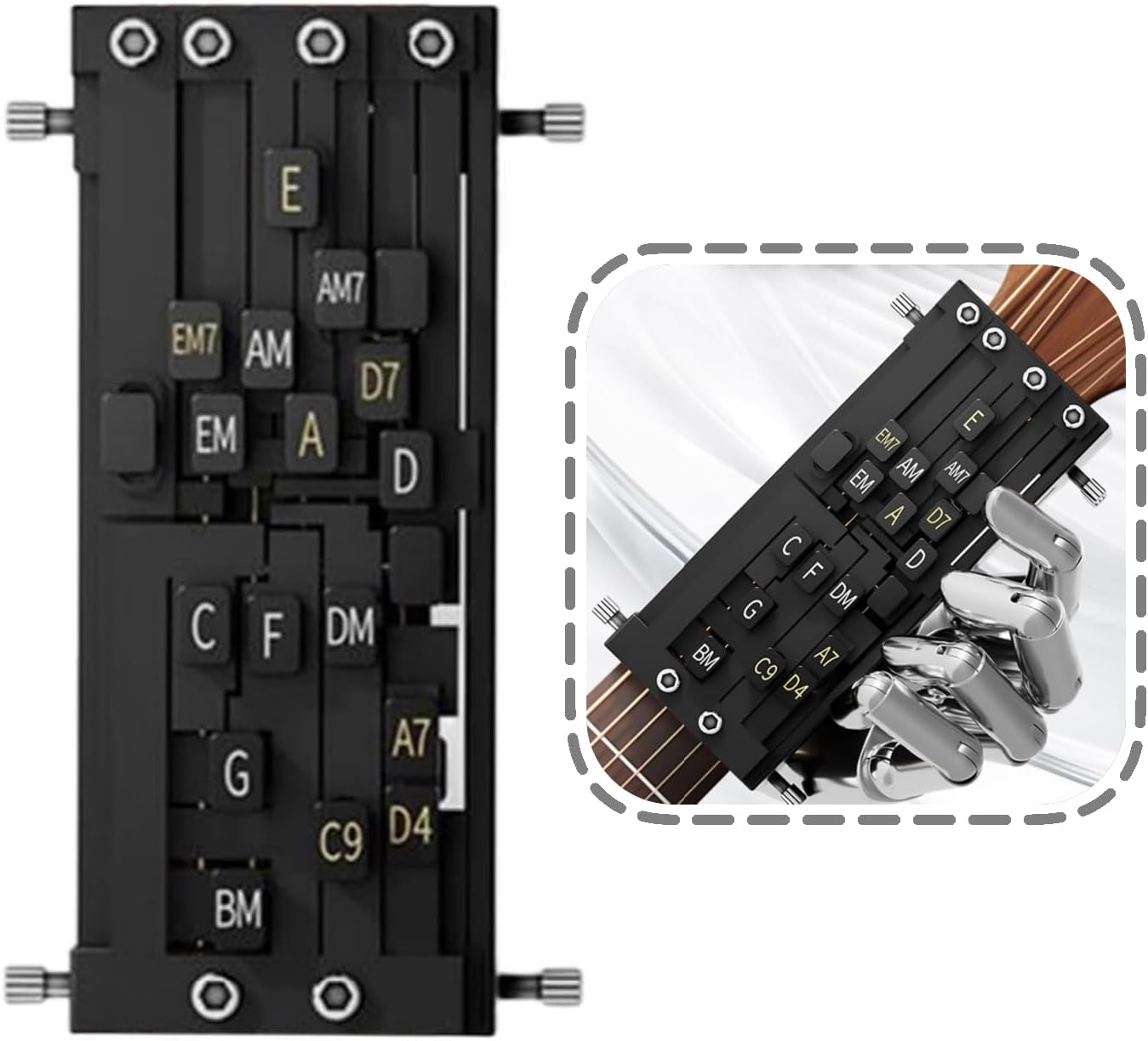 Guitar Chord Presser - Guitar Aid Chords Trainer