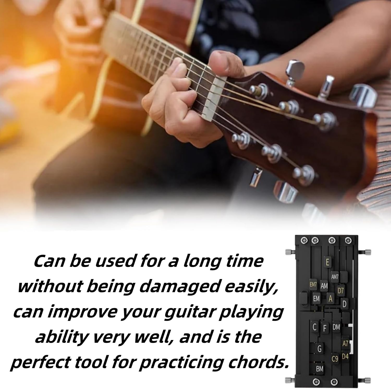 Guitar Chord Presser - Guitar Aid Chords Trainer