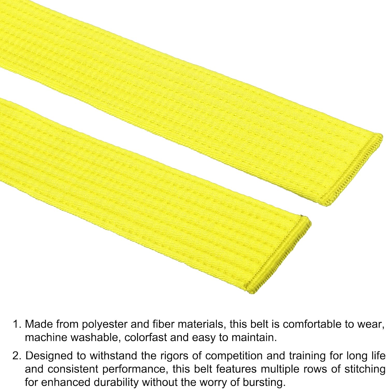 Taekwondo Colored Ranking Belts