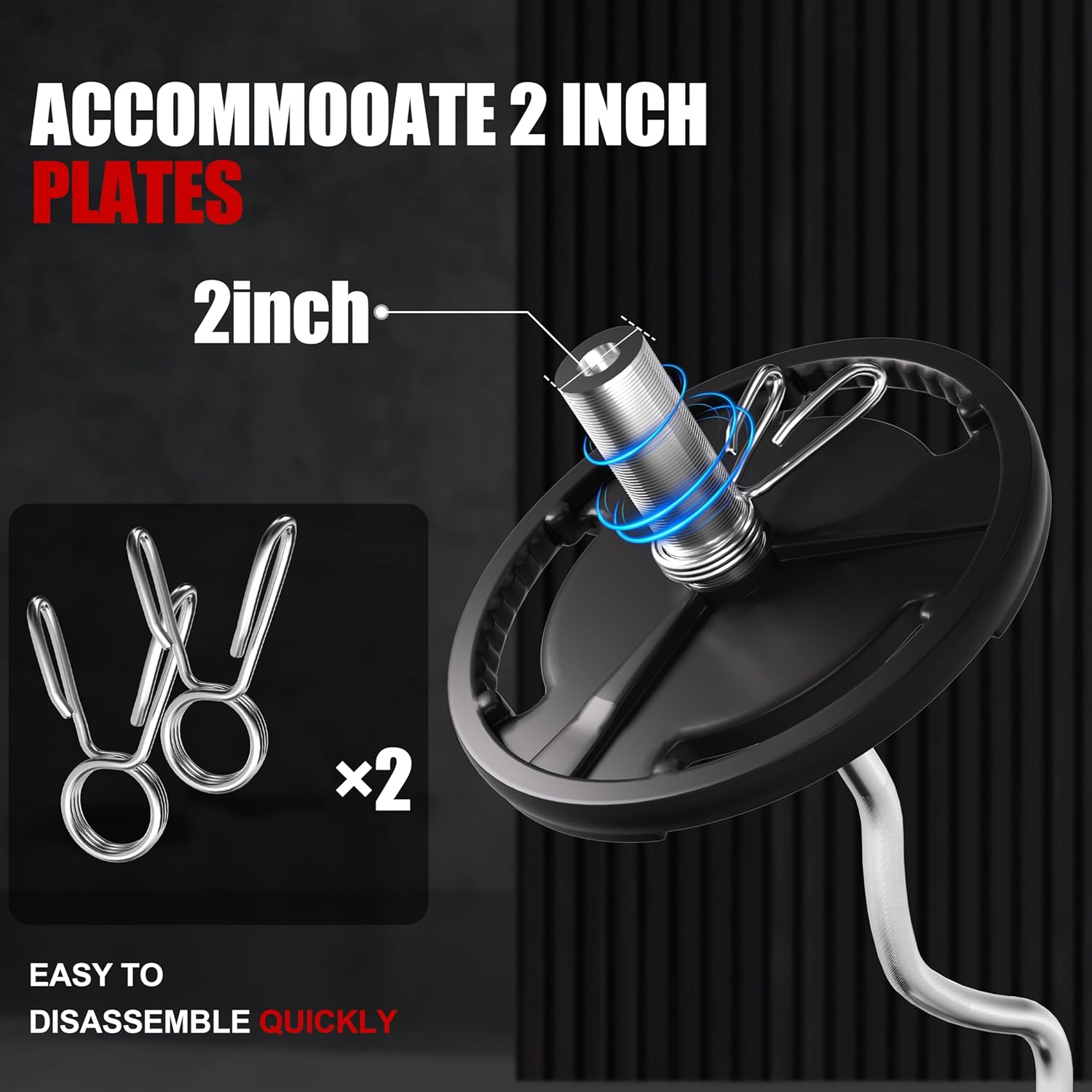 Olympic EZ Curl Bar - 47