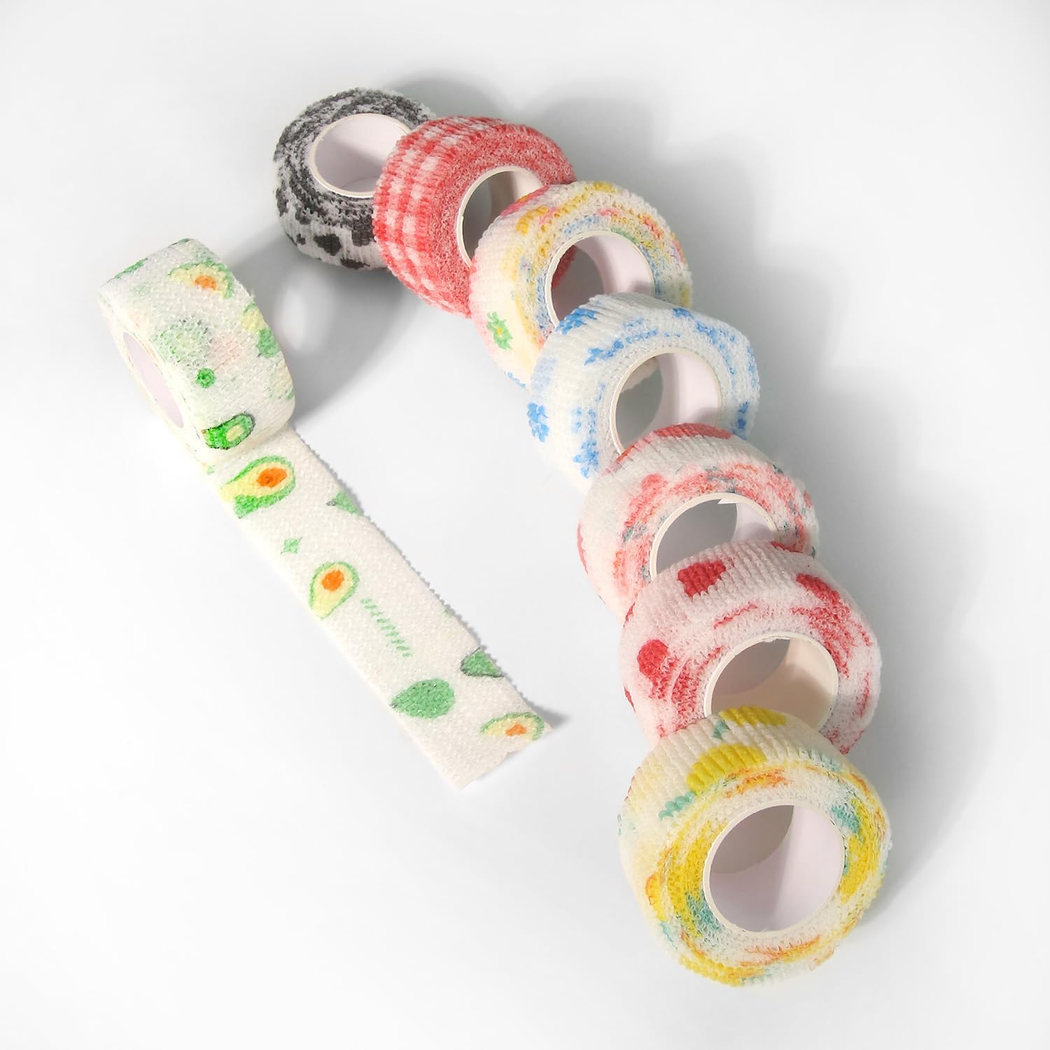 Self-Adhesive Finger Bandage - 8 Rolls of Elastic & Breathable Protector