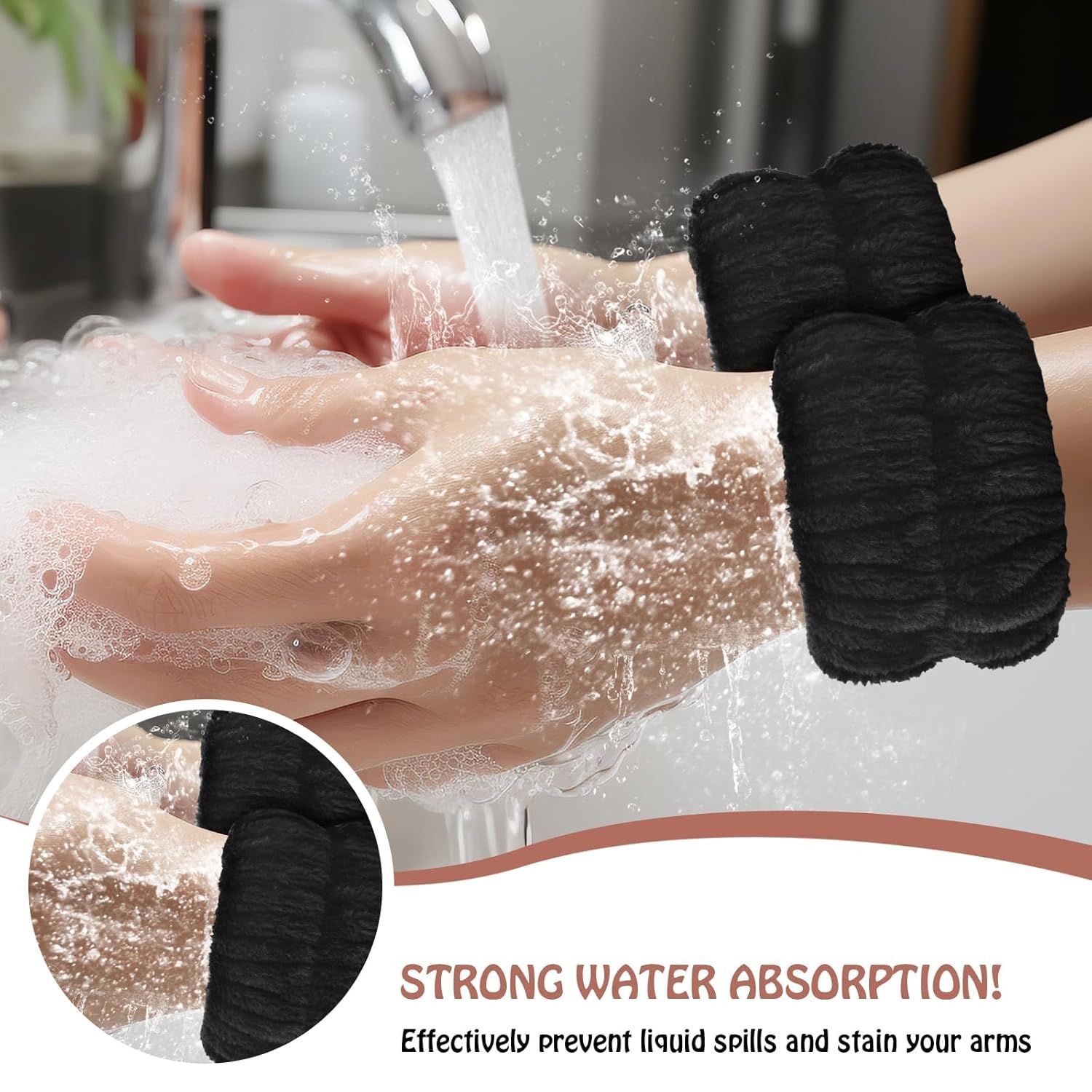 Wrist Bands or Washing ace