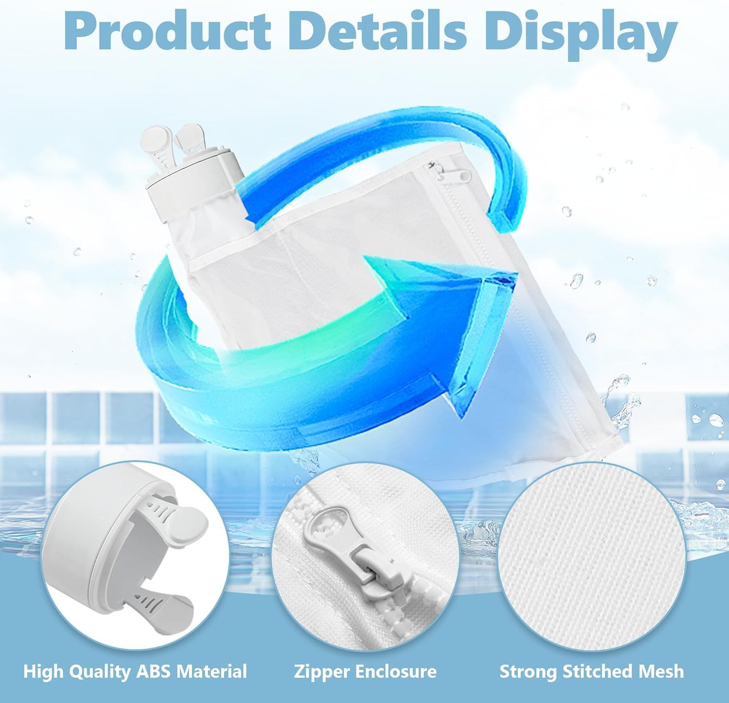 Pool Spa Zippered Bags Replacement or Polaris 280