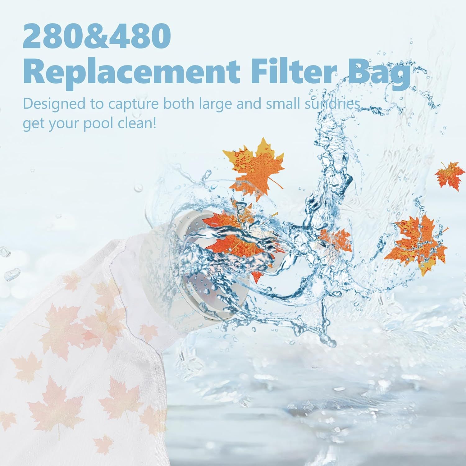 Pool Spa Zippered Bags Replacement or Polaris 280