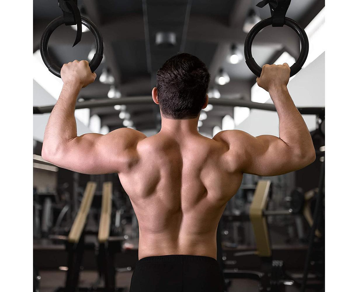 Nylon triceps rope twisted rope triceps cord to pull down with non-slip handles - biceps