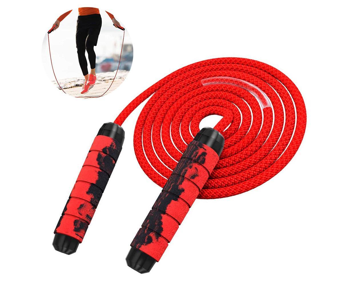 Weighted Jump Rope for Adult Fitness - Long for Cardio Exercise Workouts