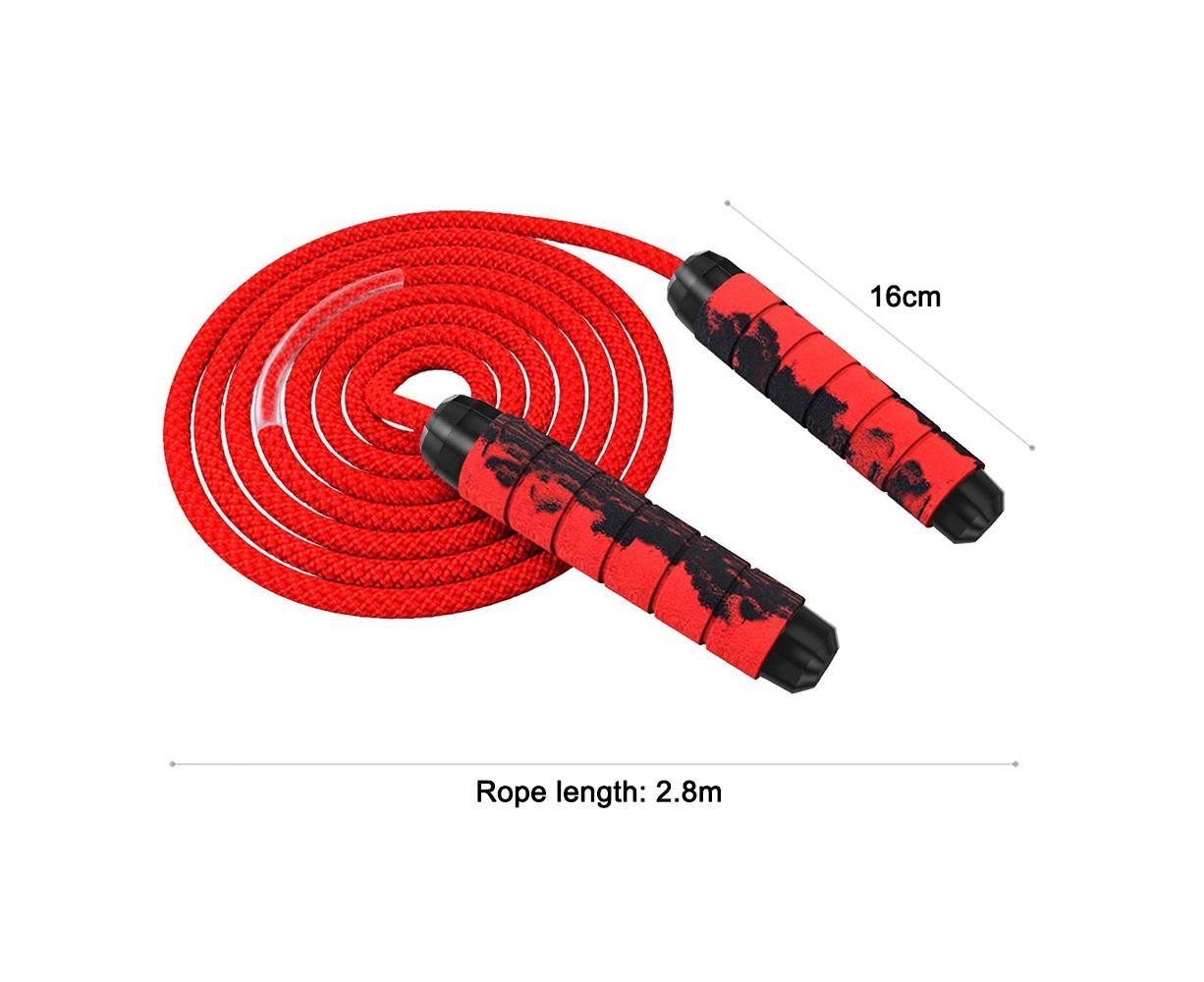 Weighted Jump Rope for Adult Fitness - Long for Cardio Exercise Workouts