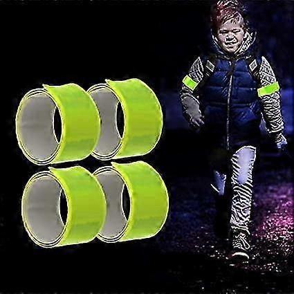 4pcs Reflective Tape Bands