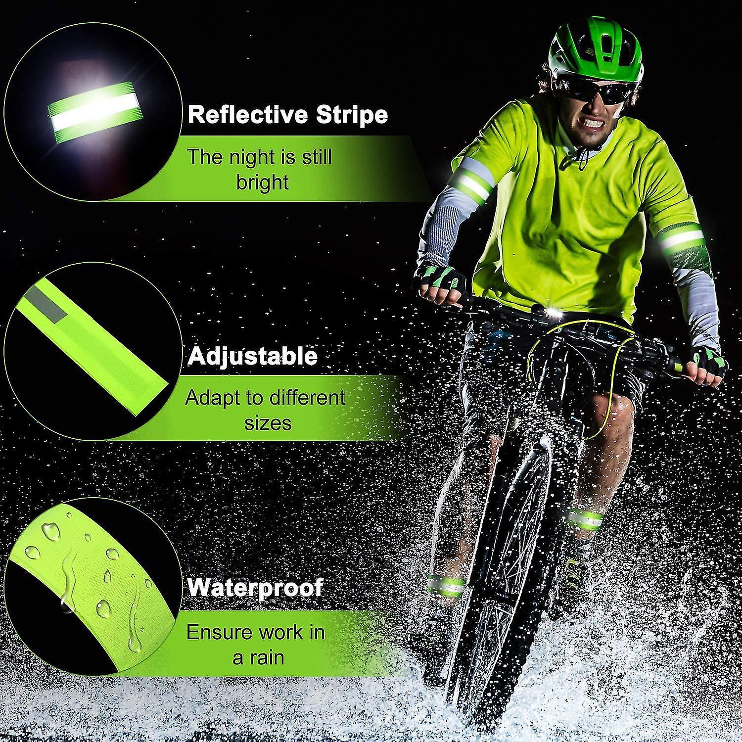 8 Pcs Reflective Bands