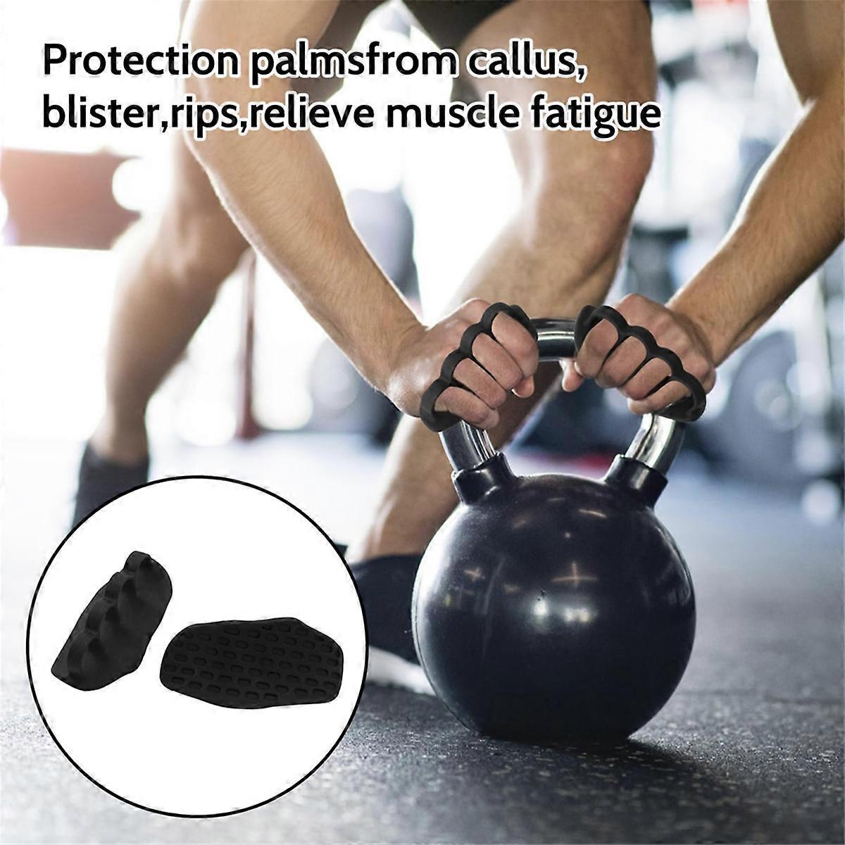 Anti-Slip Weightlifting Gym Grip Pads