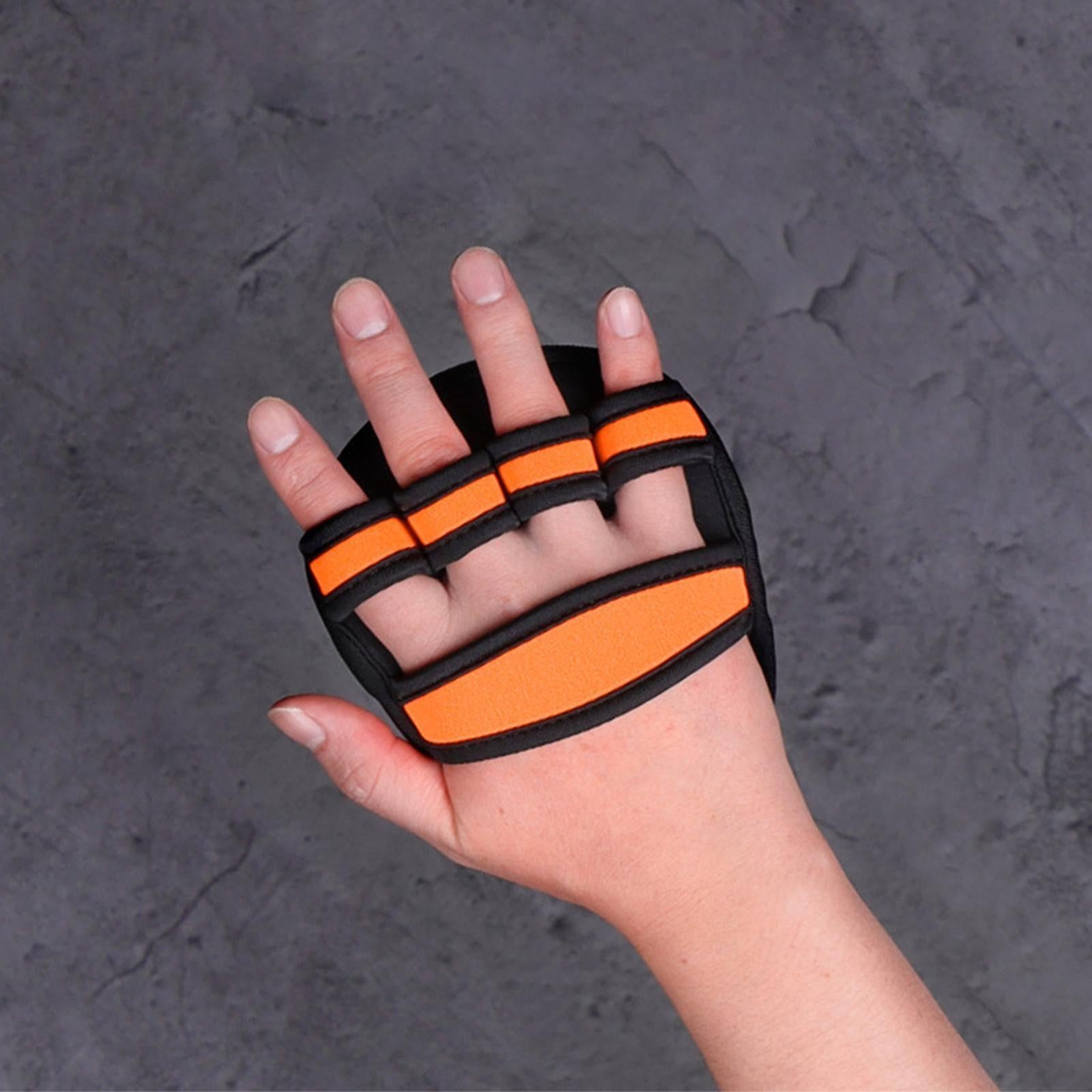 Half Finger Gym Grip Pads for Weightlifting