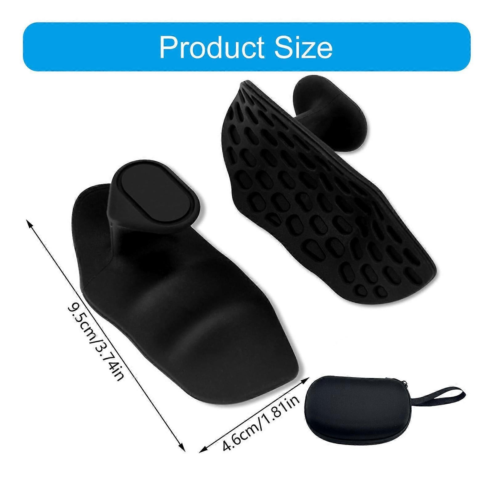 2pcs Flexible Gym Tape Grips with Storage Box for Weightlifting