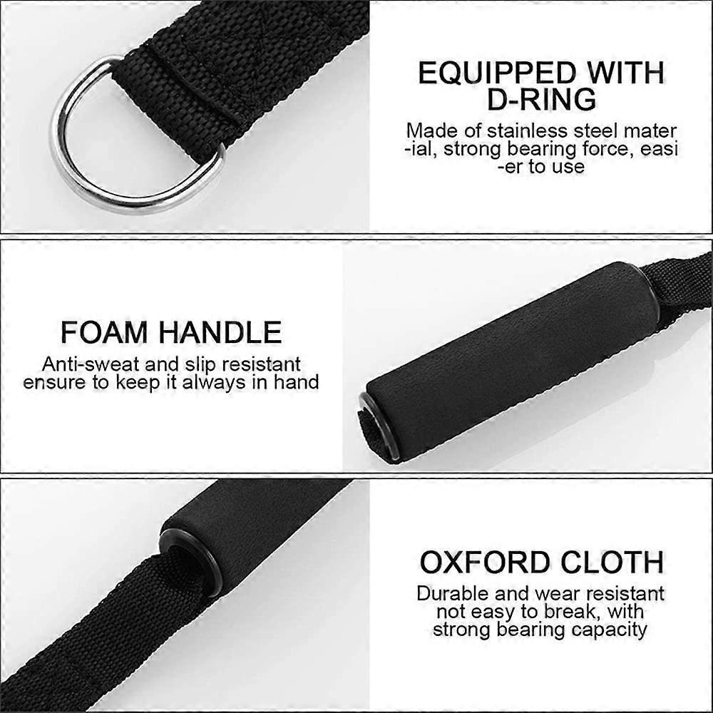 4pc Resistance Band Grip Pull Up Replacement