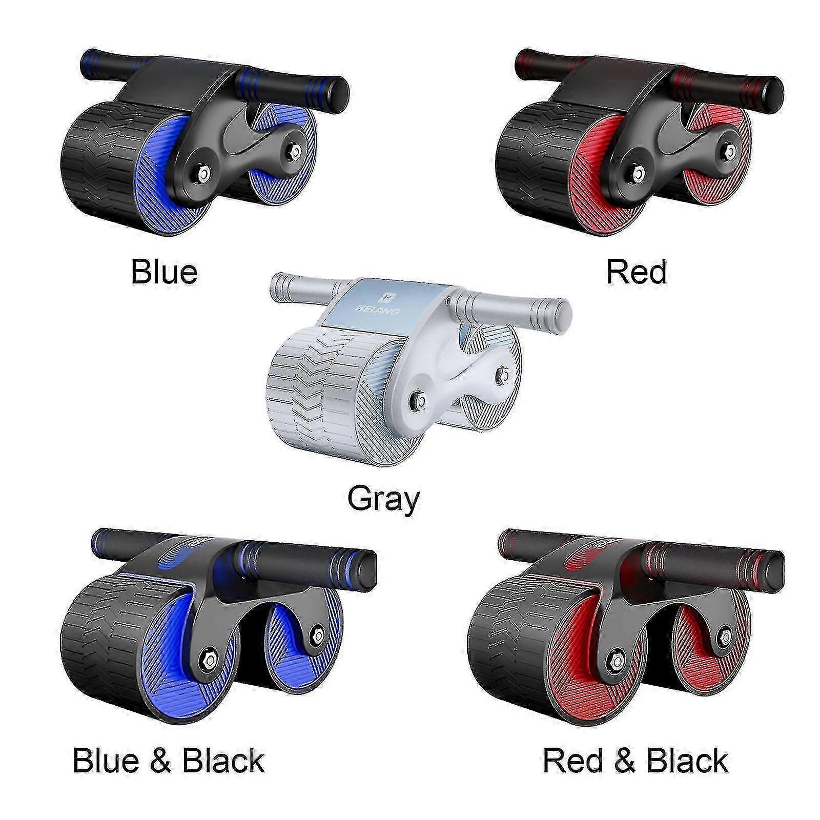 Ab Roller Wheel with Anti-Slip Grip & Auto Rebound