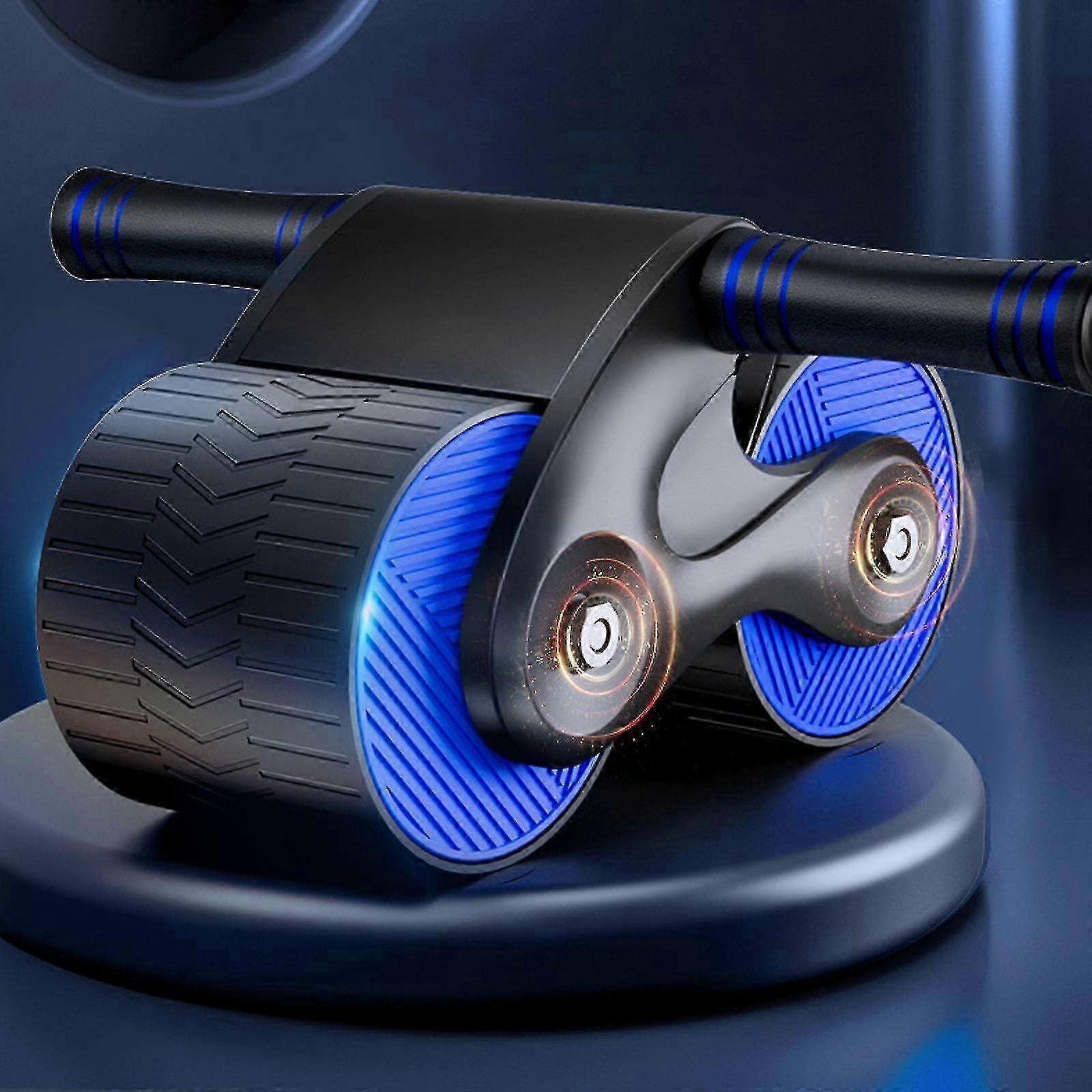 Ab Roller Wheel with Anti-Slip Grip & Auto Rebound