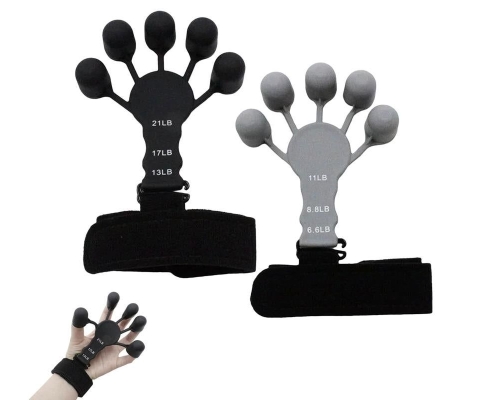 Finger Exerciser Hand Grip Strength Trainer for Hand Therapy Relieve Pain