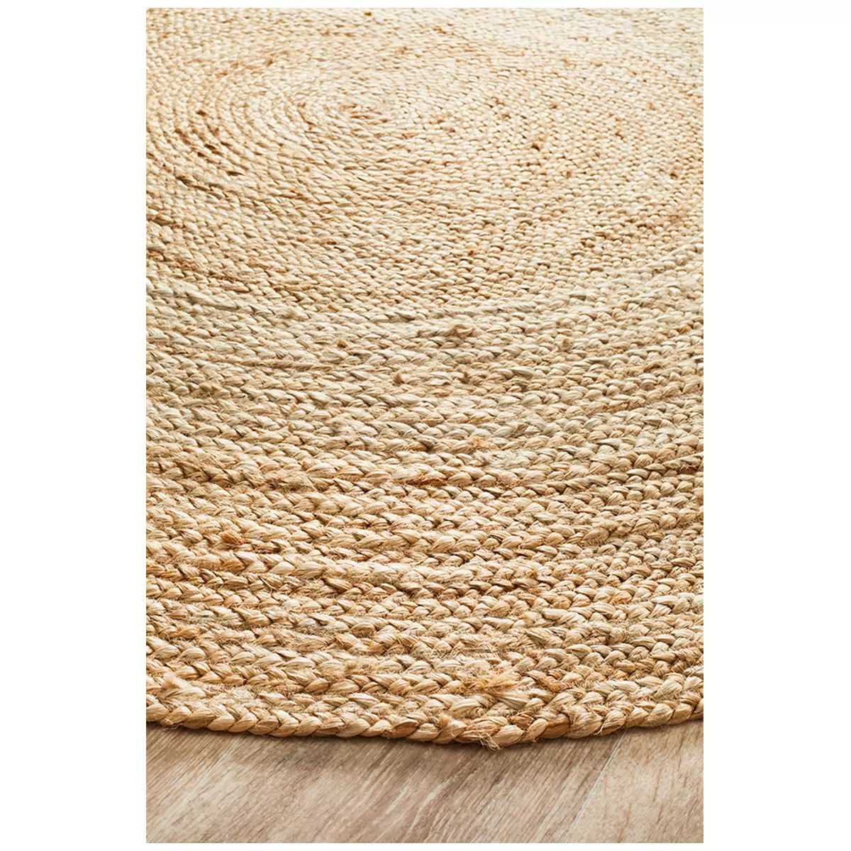 Atrium polo natural indoor rug 150 x 150cm