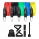 Social Hike Resistance Band Set with Handles - 11pcs Home Workout Kit 4.5-68kg Social Hike Resistance Band Set with Handles - 11pcs Home Workout Kit 4.5-68kg