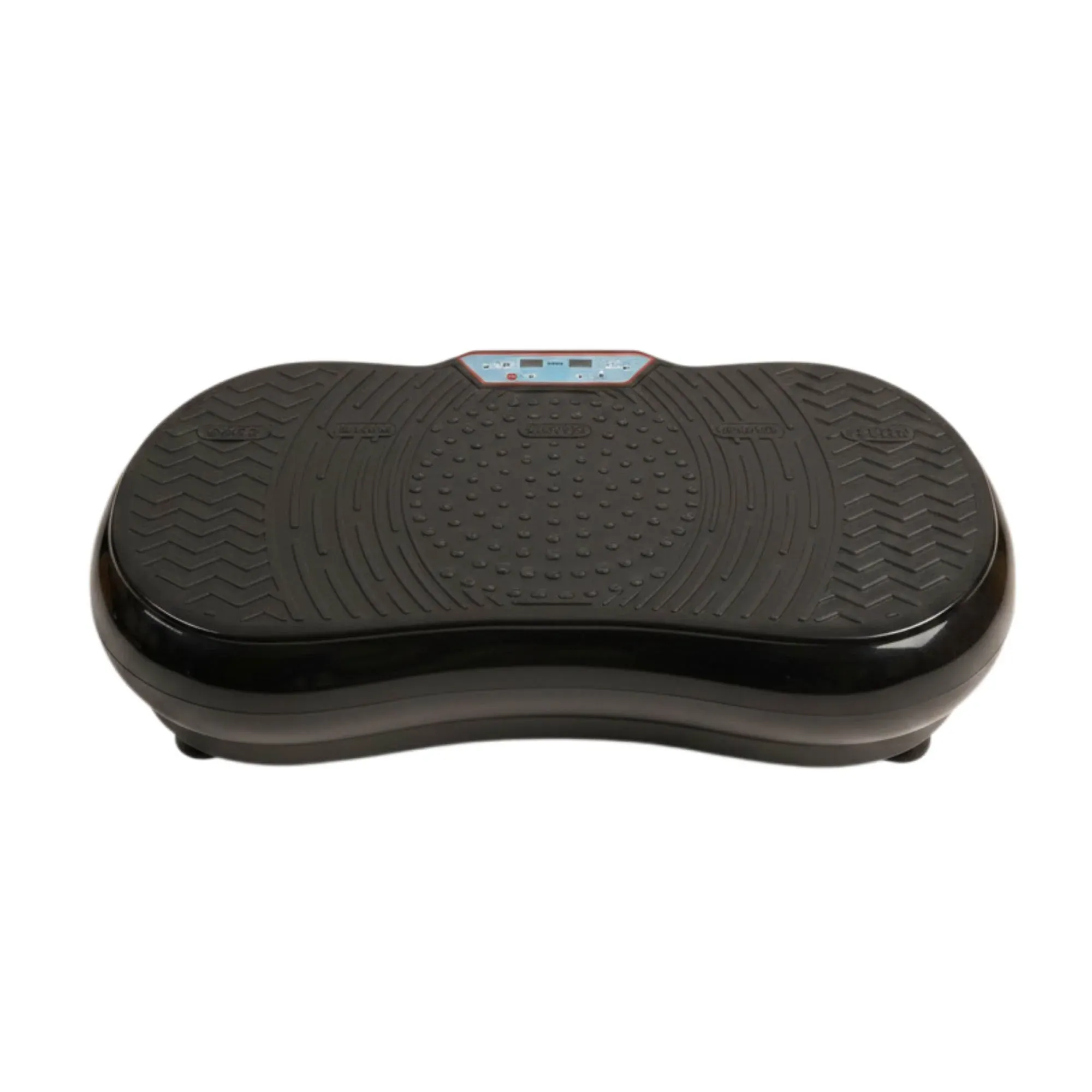 Social Hike Vibration Plate Exercise Platform - Vibrating Workout Machine Black