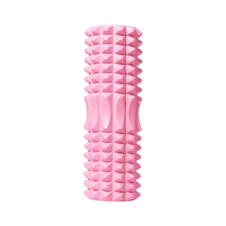 High Density EVA Foam Roller Yoga Massage Stick for Fitness - Crescent Style Pink-45cm High Density EVA Foam Roller Yoga Massage Stick for Fitness - Crescent Style Pink-45cm