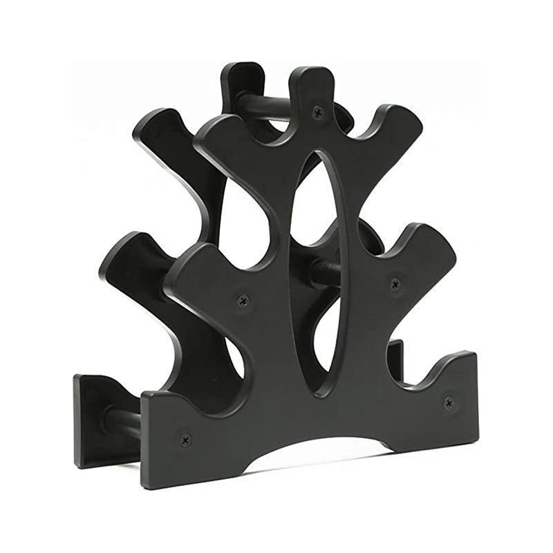 Dumbbell Storage Holder Gym Hand Weight Stand 3-Tier Tree Rack Weights Organizer