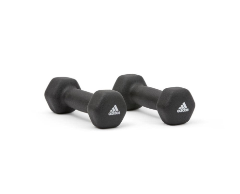 1 pair Adidas Dumbbells Gym Fitness Training Weight Lifting Sport Workout - 1kg