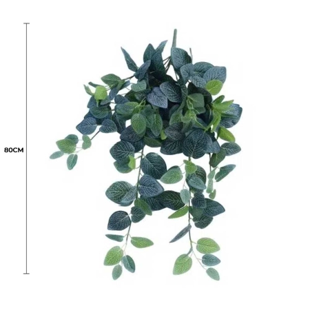 Artificial Fittonia Hanging Garland Bush 80cm Artificial Fittonia Hanging Garland Bush 80cm