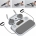 Grey 6-in-1 Multifunctional Fitness Board – Ab Wheel Grey 6-in-1 Multifunctional Fitness Board – Ab Wheel