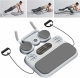 Grey 6-in-1 Multifunctional Fitness Board – Ab Wheel Grey 6-in-1 Multifunctional Fitness Board – Ab Wheel
