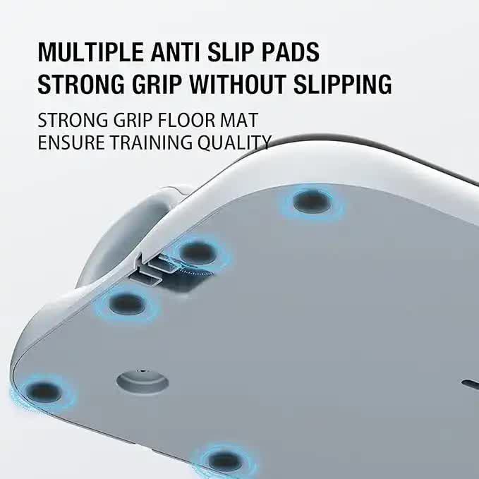 Grey 6-in-1 Multifunctional Fitness Board – Ab Wheel