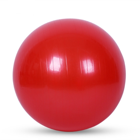 Red 65cm Anti-Burst Yoga Exercise Ball for Pilates & Core Strength Red 65cm Anti-Burst Yoga Exercise Ball for Pilates & Core Strength